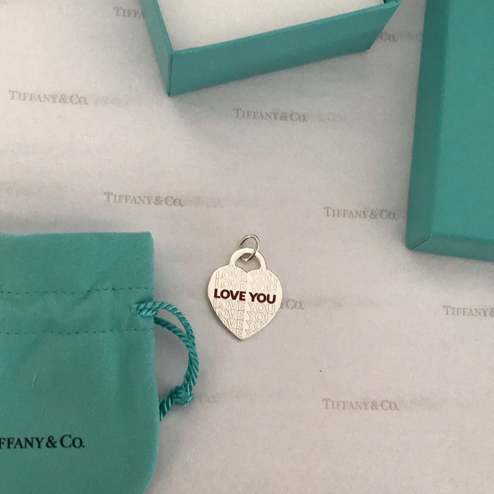 TIffany & Co. Large Charm Love You Pendant